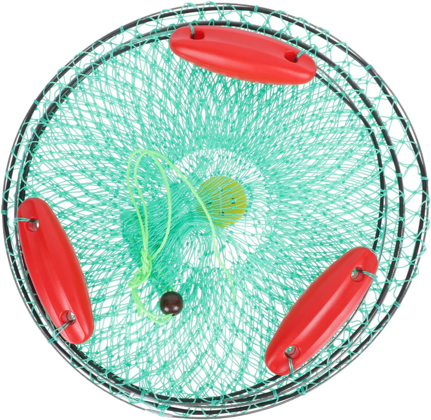 BESPORTBLE 1pc Fishing Net with Float Floating Fish Basket Cast Net Fishing Nets Float Fishing Net Crawfish Dryer Portable Fishing Tool Fishing Accessories Nylon Raft Fishing Multi-Layer